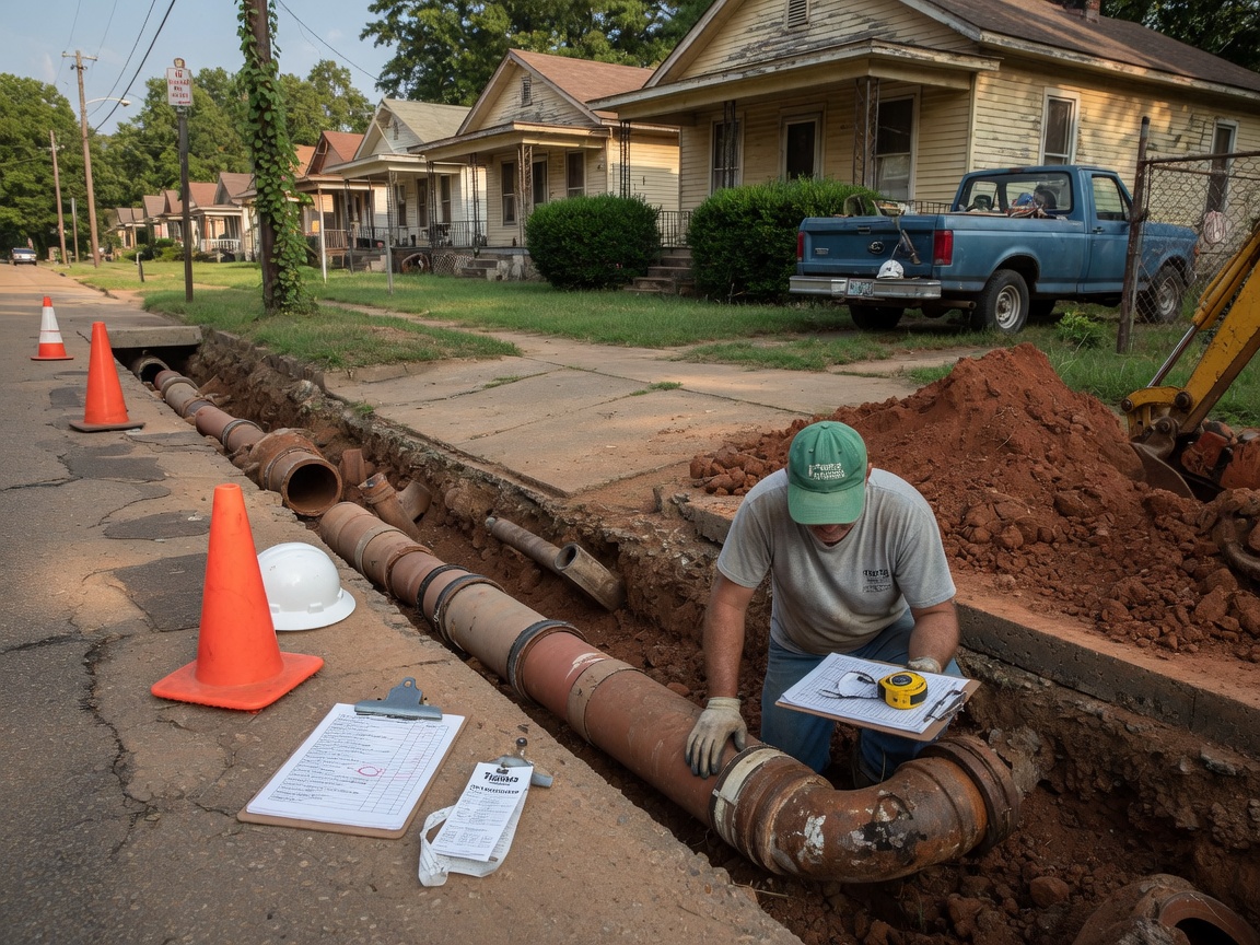 Cost Considerations For Main Line Repairs In Older Tupelo Neighborhoods
