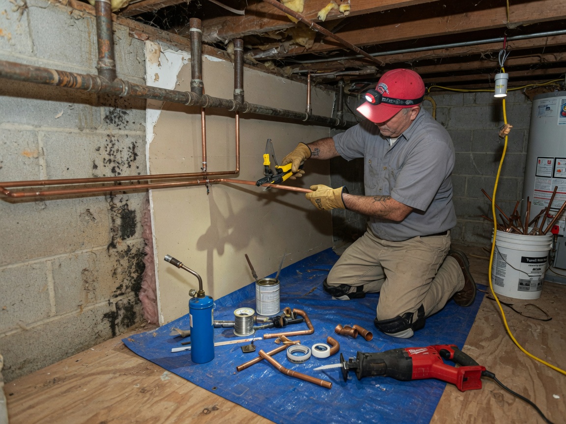 Repiping in Tupelo, MS